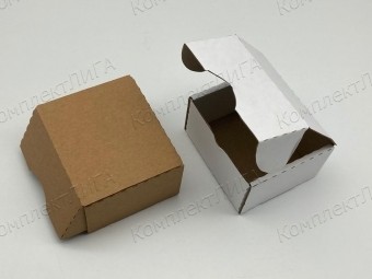 Картонная коробка для пластиковых карт под 100шт.